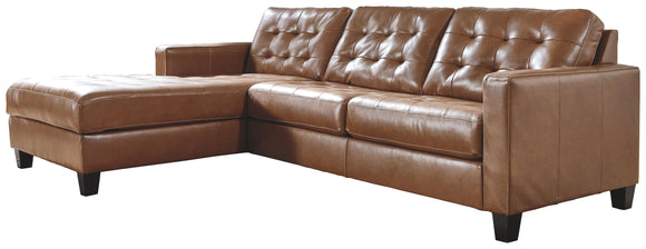 Baskove Signature Design by Ashley 2-Piece Sectional with Chaise