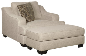 Marciana Benchcraft 2-Piece Chair with Ottoman