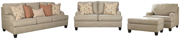 Almanza Signature Design 4-Piece Living Room Set