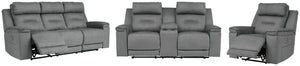 Trampton Signature Design Contemporary 3-Piece Living Room Set