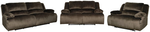 Clonmel Signature Design Contemporary Power Reclining 3-Piece Living Room Set