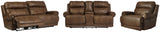Austere Signature Design Traditional Power Reclining 3-Piece Living Room Set