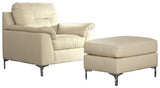 Tensas Signature Design 2-Piece Chair with Ottoman