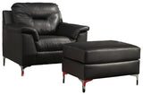 Tensas Signature Design 2-Piece Chair with Ottoman