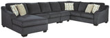 Eltmann Signature Design by Ashley 4-Piece Sectional with Chaise