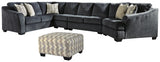 Eltmann Signature Design 5-Piece Living Room Set with Ottoman