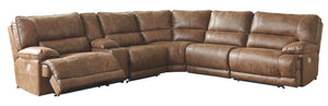 Thurles Signature Design by Ashley 6-Piece Power Reclining Sectional