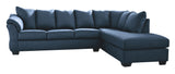 Darcy Signature Design by Ashley 2-Piece Sectional with Chaise