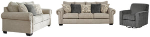 Zarina Signature Design 3-Piece Living Room Set