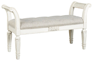 Realyn Signature Design by Ashley Bench