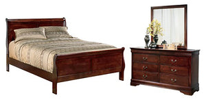 Alisdair Signature Design 5-Piece Bedroom Set with Dresser and Mirror