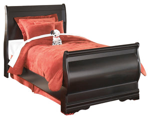 Signature Design by Ashley Huey Vineyard Twin Sleigh Bed