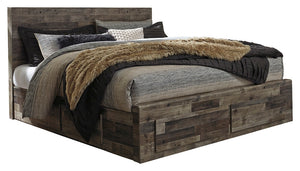 Benchcraft Derekson King Panel Bed with 6 Storage Drawers