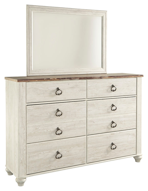 Willowton Signature Design by Ashley Dresser and Mirror