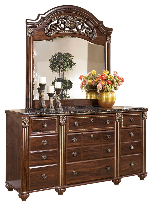 Gabriela Signature Design by Ashley Dresser and Mirror