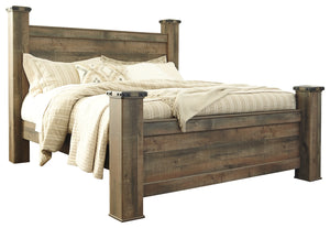 Signature Design by Ashley Trinell King Poster Bed