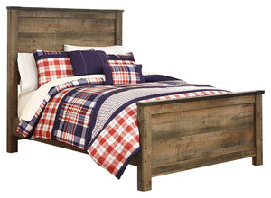 Signature Design by Ashley Trinell Full Panel Bed with Mattress