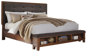 Signature Design by Ashley Ralene California King Upholstered Panel Bed