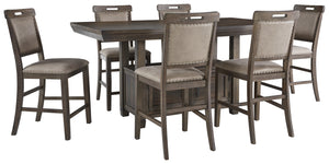 Johurst Benchcraft 7-Piece Dining Room Set