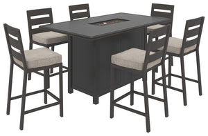 Perrymount Signature Design 7-Piece Outdoor Dining Set
