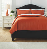 Raleda Signature Design by Ashley Coverlet Set Queen